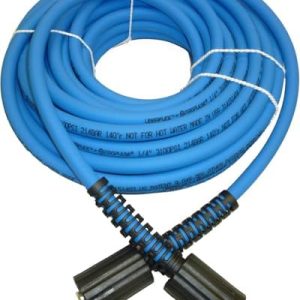 UBERFLEX™ Kink Resistant Pressure Washer Hose 1/4" - 50 Feet, 3,100 PSI - Durable & Flexible for Residential & Commercia